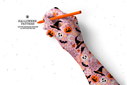 Halloween Vector Pattern, a Pattern Graphic by Webvilla Studio (Thumbnail 3 of 5)