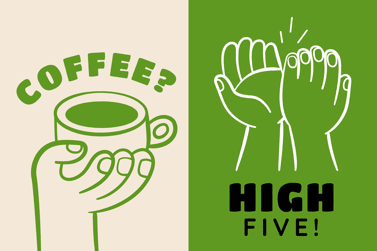 Hands, vector illustrations, an Illustration by venimo (Photo 6 of 11)