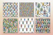 Old European houses watercolor clipa, an Object Illustration by NATASHA CHU (Thumbnail 18 of 21)