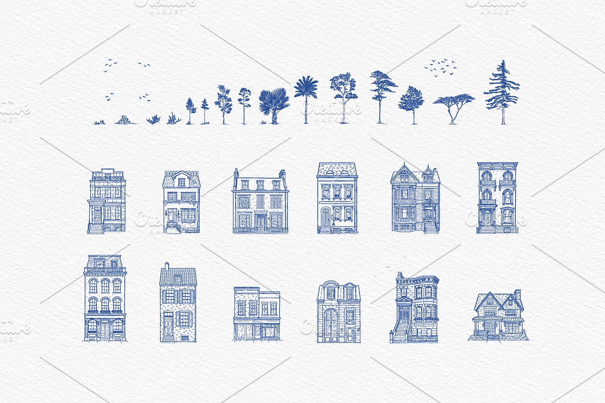 Victorian Style Houses, an Object Illustration by Anna (Photo 4 of 8)