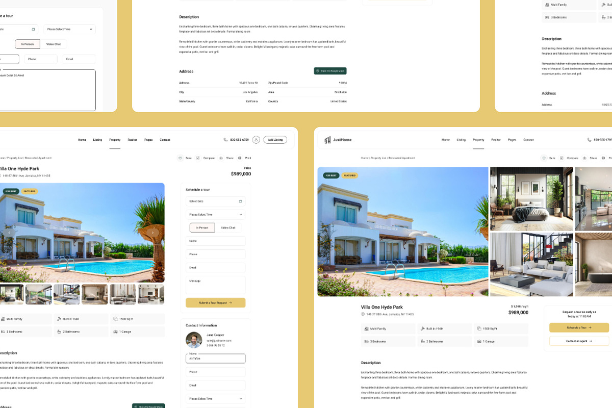 JustHome — Real Estate HTML Template, a HTML Template by CreativeLayerss (Photo 3 of 3)
