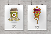Funny Coffee Cups, a Sport Illustration by chekart (Thumbnail 5 of 6)