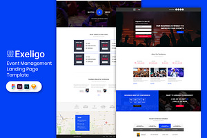 Event Management Landing Page