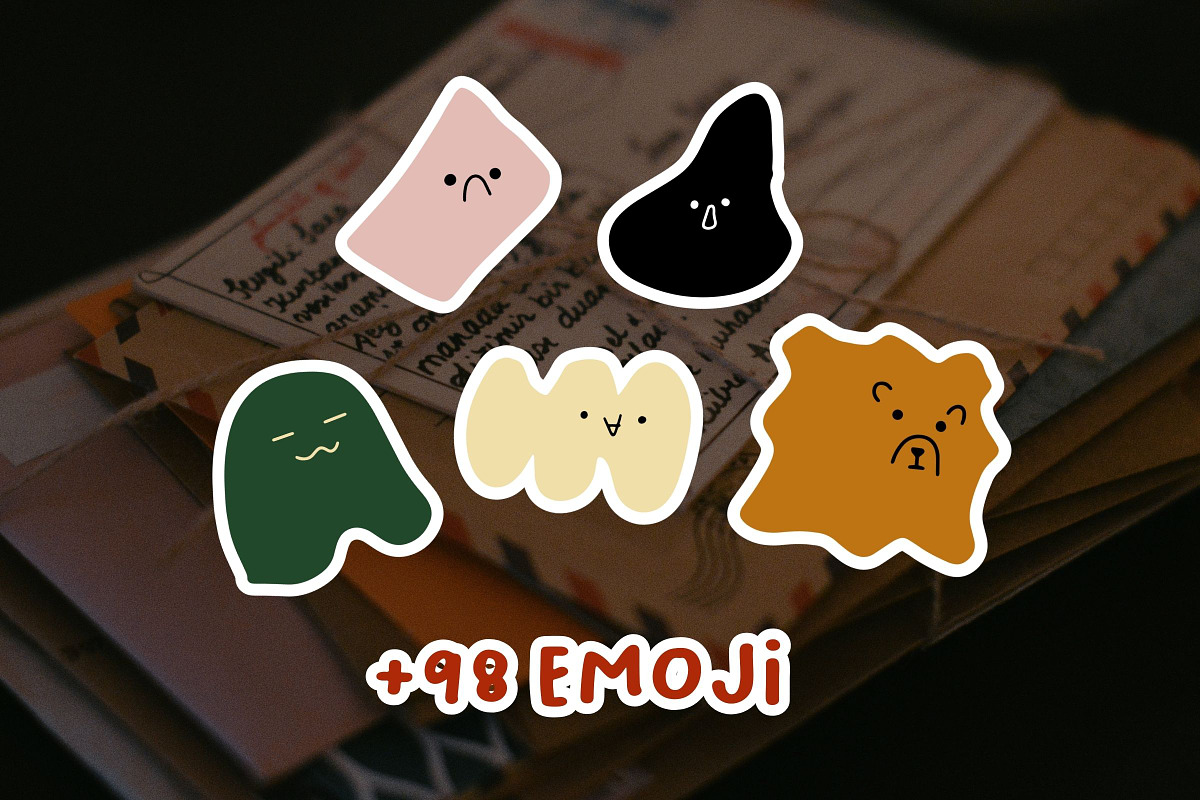 98+ Emoji Illustrations Set, an Object Illustration by The Journey Atelier (Photo 2 of 14)