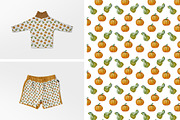 Pumpkin Charm. Seamless Patterns, an Illustration by YuliTeh_art (Thumbnail 4 of 5)