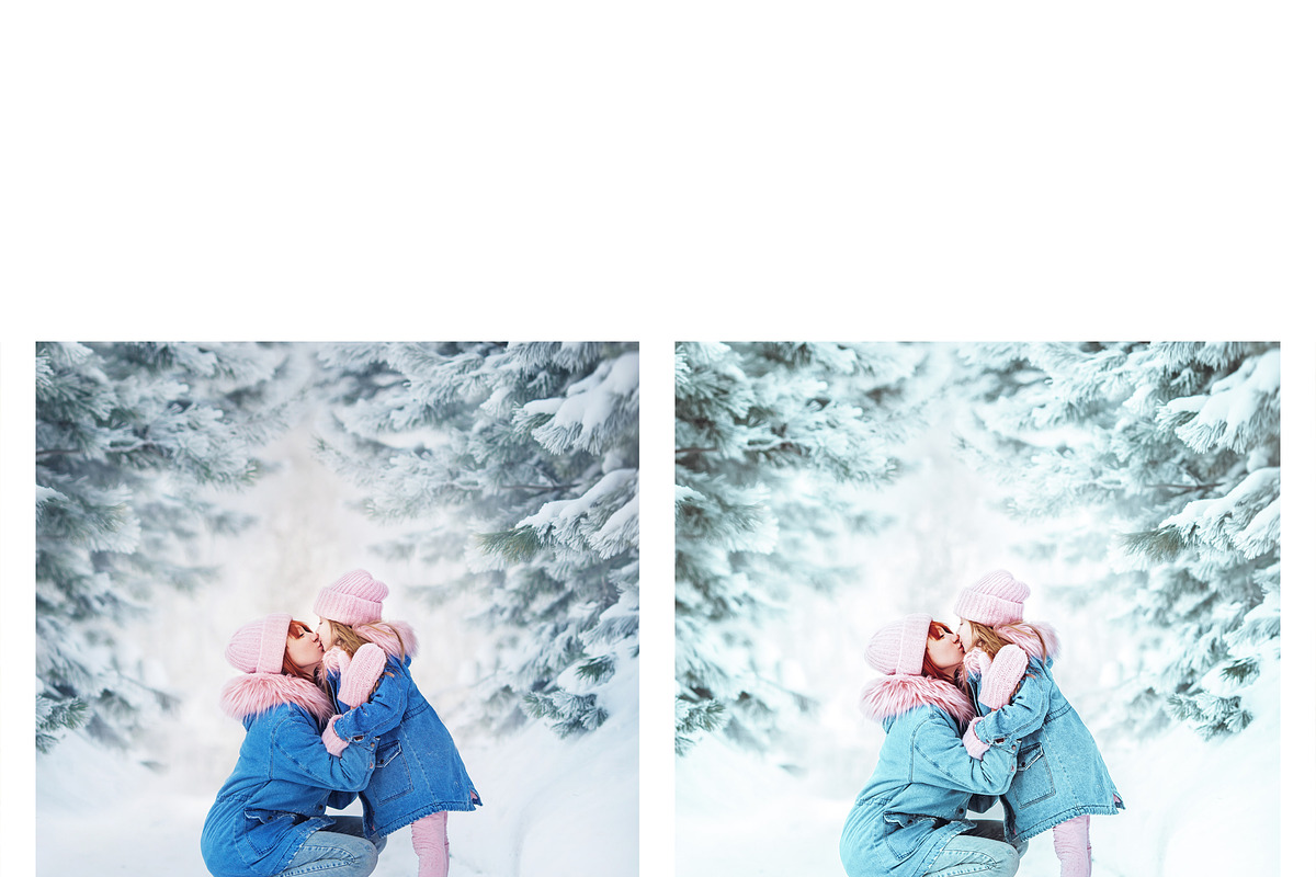 10 Winter Lightroom Presets, a Preset Add-On by MockTurtleStudio (Photo 2 of 11)