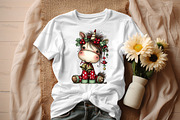 Christmas Unicorn Clipart, an Illustration by Craft Nest (Thumbnail 5 of 8)