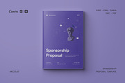 Sponsorship Proposal - Moccust, a Brochure Template by fakhroo (Thumbnail 1 of 10)