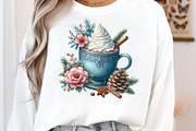 Christmas Winter Hot Cocoa PNG, an Illustration by SinaCreation (Thumbnail 5 of 7)