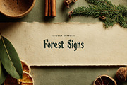 Taigawood Rustic Woodcut Font, a Sans Serif Font by Graphic Spirit (Thumbnail 3 of 8)