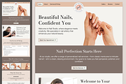 Nail Salon Wix Studio Website, a Wix Template by Kitteeh (Thumbnail 8 of 9)