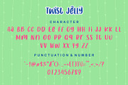 Twist Jelly Font, a Script Font by Allouse Studio (Thumbnail 7 of 11)