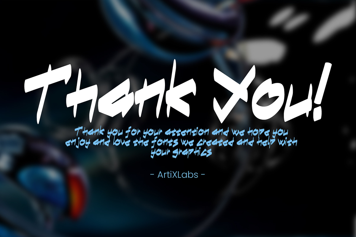 Chrova Futuristic Urban Display Font, a Handwritten Font by ArtiXLabs (Photo 10 of 10)