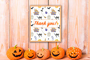 Watercolor Halloween Patterns, a Pattern Graphic by SvetaArtStore (Thumbnail 6 of 6)