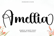Amellia, a Handwritten Font by InermediaSTUDIO (Thumbnail 1 of 8)