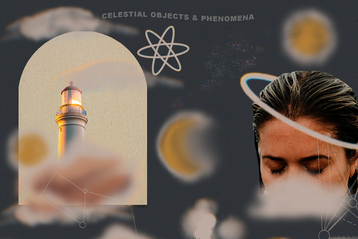 -20% Space Collage & Grainy Gradient, an Object Graphic by Cat In Colour (Photo 5 of 10)