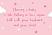 Baby Angella, a Script Font by Silverdav (Thumbnail 3 of 6)