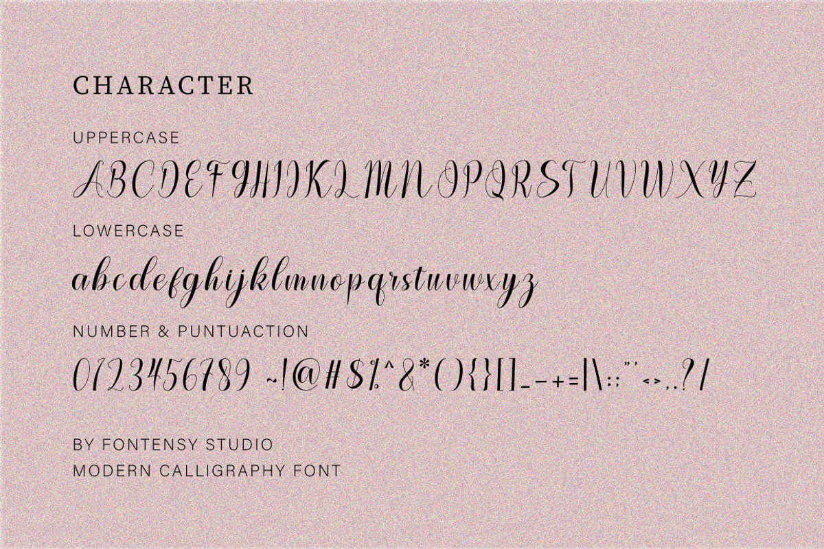 Monika Calligraphy Font, a Script Font by Cut Story (Photo 9 of 11)