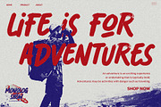 Monolog Show – All Caps Brush Marker, a Sans Serif Font by Almarkhatype (Thumbnail 3 of 8)