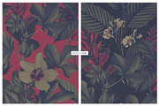 Botanic Oscuro Moody Botanical Print, a Pattern Graphic by TSTUDIO (Thumbnail 4 of 10)