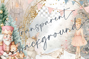 Winter Wonderland Nutcracker Clipart, an Illustration by BigCakeBee (Thumbnail 2 of 4)