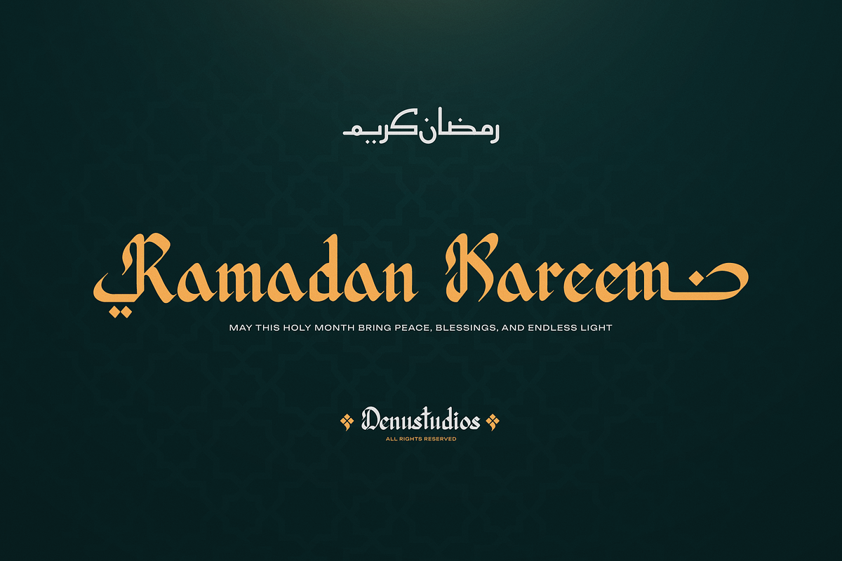 Al Biyan | Arabic Typeface, a Font by Denustudios (Photo 8 of 12)