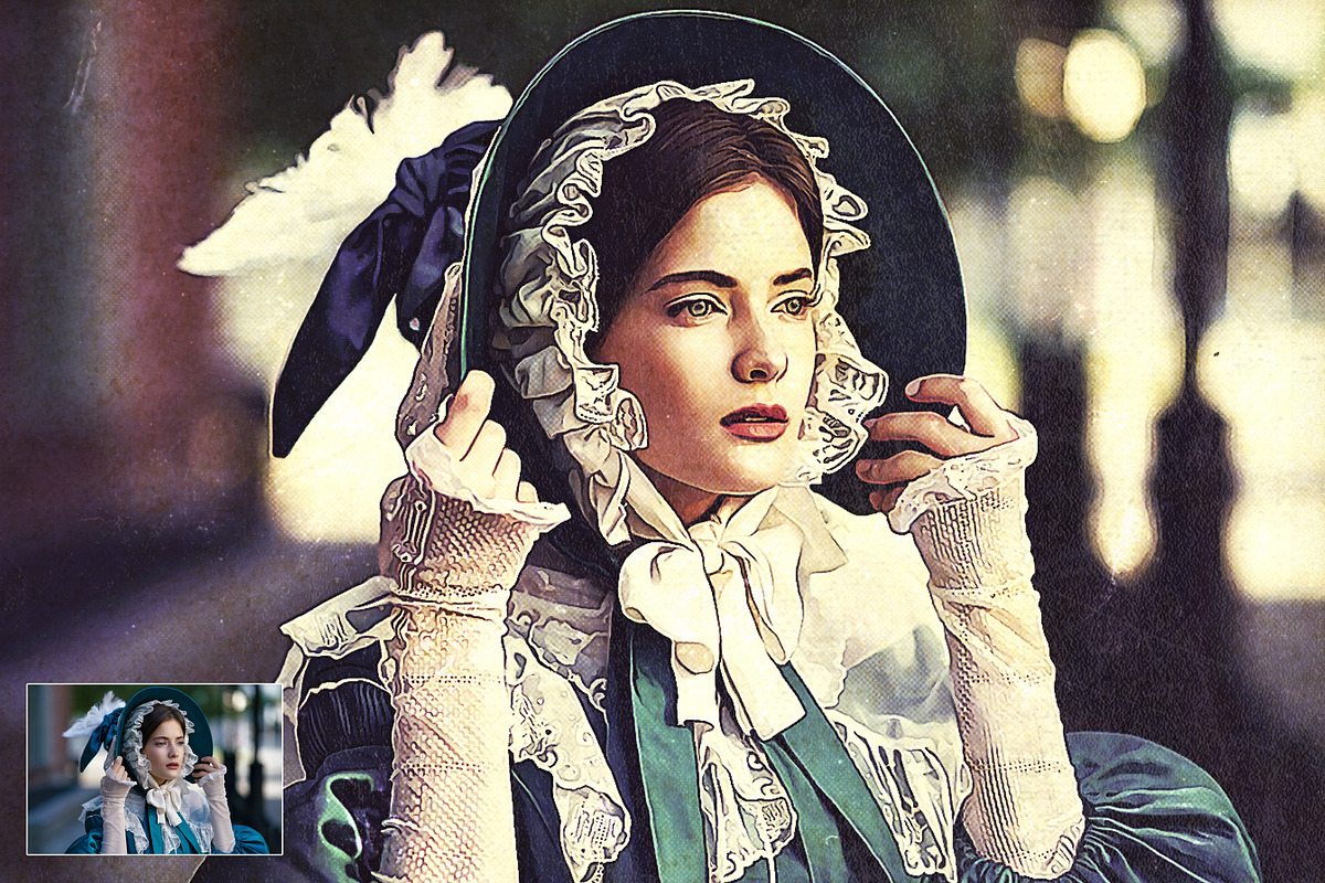 Retro Painting PS Action, an Action Add-On by PSD Action (Photo 2 of 6)