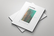 A4 Art Exhibition Catalog, a Brochure Template by Bookrak Graphic Design (Thumbnail 1 of 14)