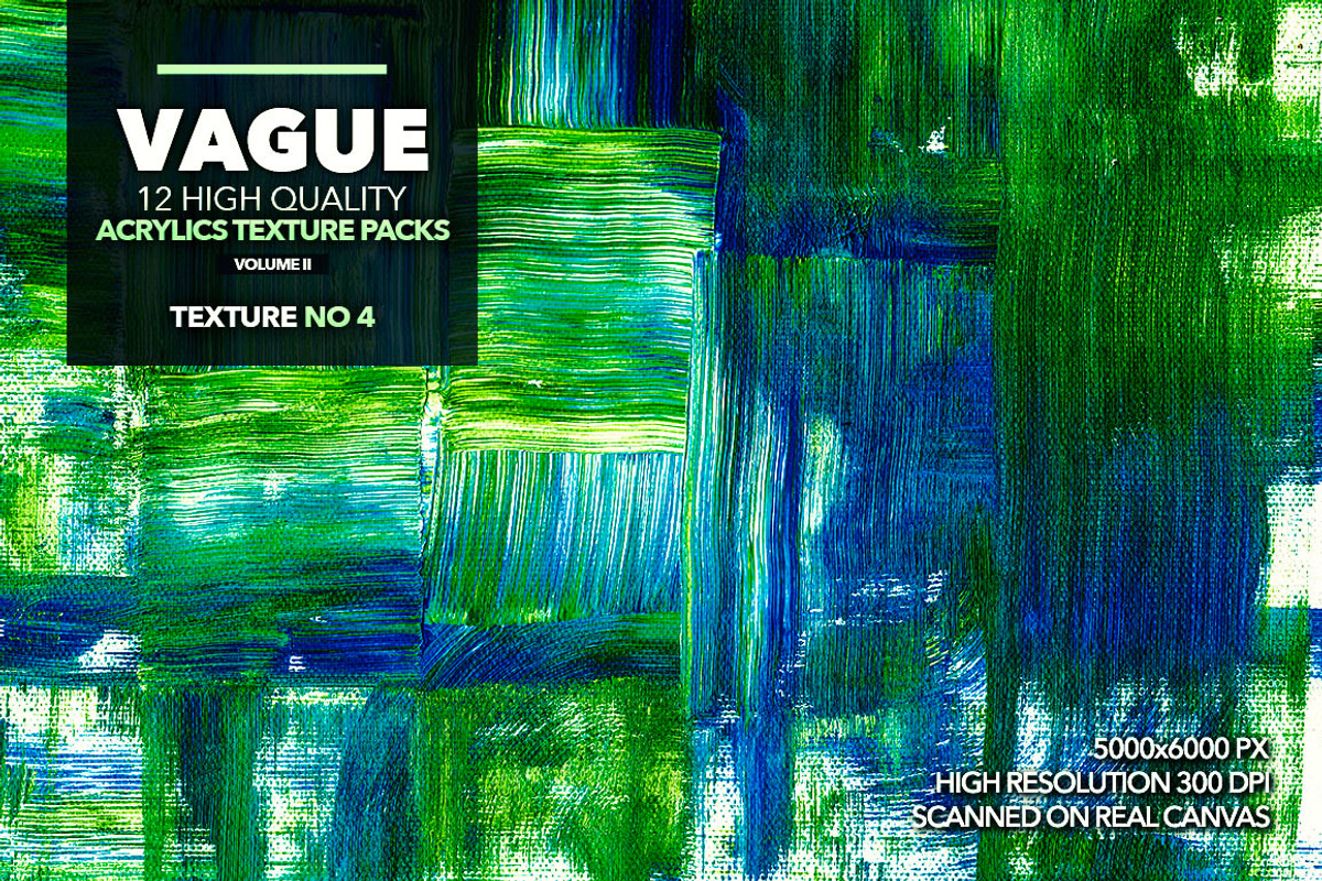 Vague II: 12 Acrylics Textures, a Texture Graphic by nicholasasmita (Photo 5 of 13)