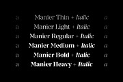 Manier – Sharp Serif Typeface, a Serif Font by Piotr Łapa (Thumbnail 3 of 15)