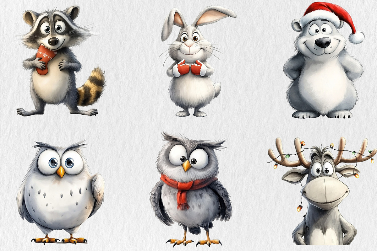 Quirky Animals PNG Clipart, a Seasonal Illustration by Rose Art (Photo 2 of 6)