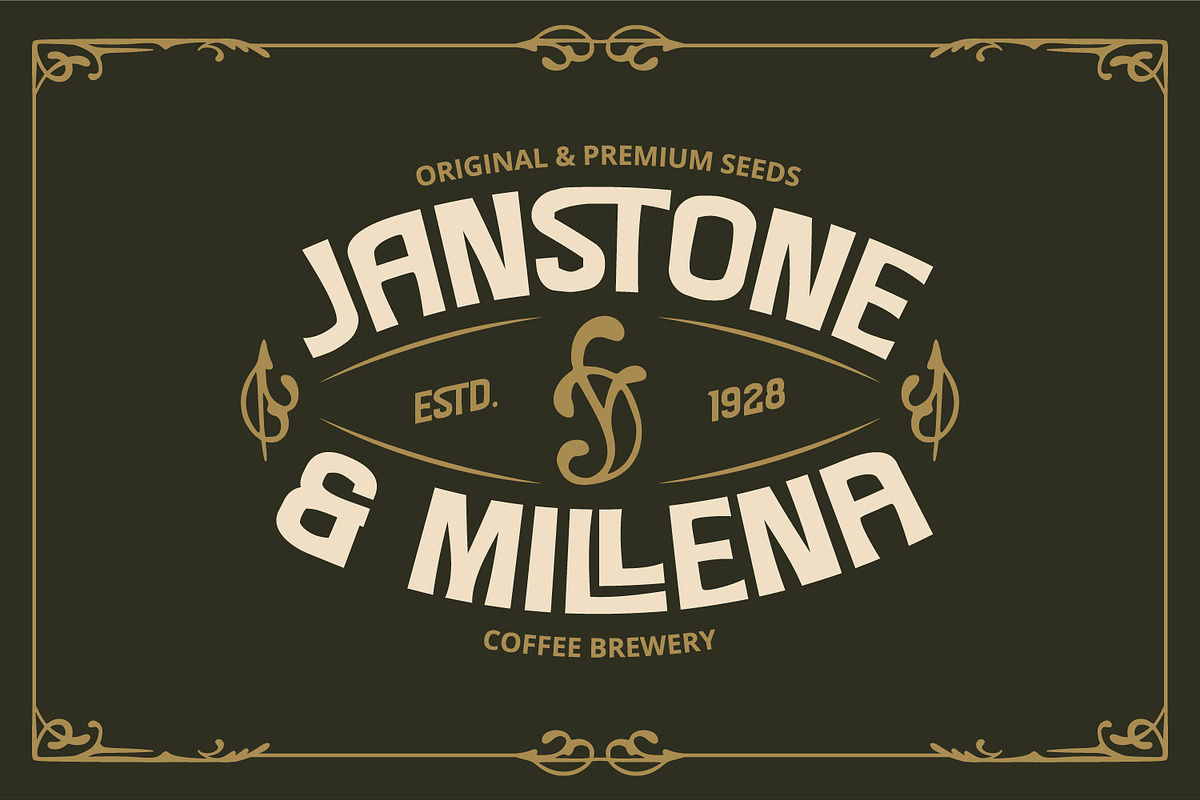 Lostgala, a Symbol Font by Vintage Division (Photo 5 of 15)