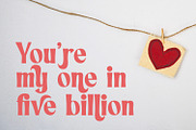 Lovekiss, a Serif Font by yumnatype (Thumbnail 3 of 10)