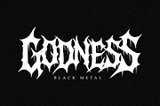 Abismo Sangriento - Black Metal Font, a Blackletter Font by Masyafi Studio (Thumbnail 4 of 6)