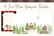 Lumberjack, an Animal Illustration by Flora+Bear (Thumbnail 3 of 7)
