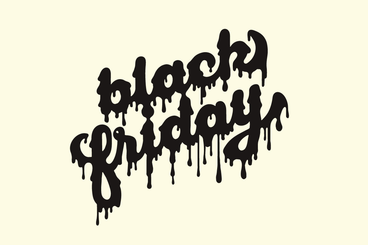 Black Friday sales Sludge style, a Finance Illustration by ANNO Graphics