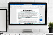 ATS friendly resume word, google doc, a Resume Template by Design_Xlab (Thumbnail 4 of 10)