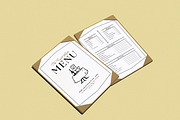 Menu Mockup, an Advertising Mockup by HanaSaka_Studio (Thumbnail 3 of 5)