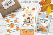 Autumn Atmosphere set, an Animal Illustration by Cozy pattern shop (Thumbnail 2 of 7)