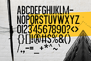 Bordju – Condensed Display Font, a Sans Serif Font by overlaytemplates (Thumbnail 4 of 5)