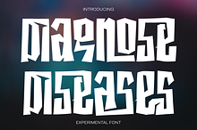 Diagnose Diseases - Playful Font