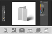 Menu Mockup PSD, a Product Mockup by Bruno's Shop (Thumbnail 3 of 4)