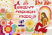 Collection Groovy fashion mood, a Texture Illustration by Antikva17 (Thumbnail 1 of 22)