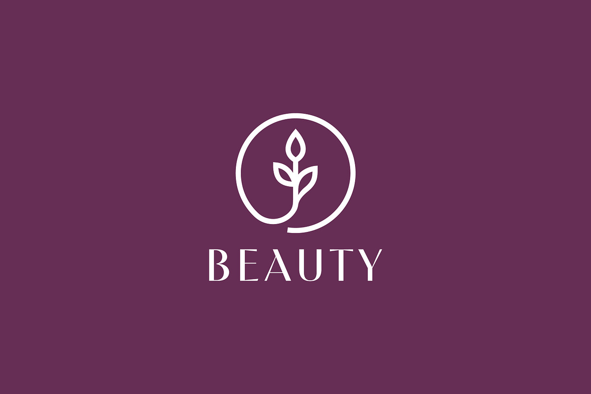 Minimalist Gold Flower Leaf Logo, a Branding & Logo Template by Signatoro (Photo 3 of 3)