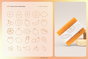 Fruit gradients & elements, a Texture Graphic by Katerina.Sea.Design (Thumbnail 6 of 10)