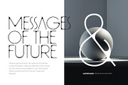 Moon Swing - Futuristic Type, a Sans Serif Font by ikiiko (Thumbnail 3 of 8)
