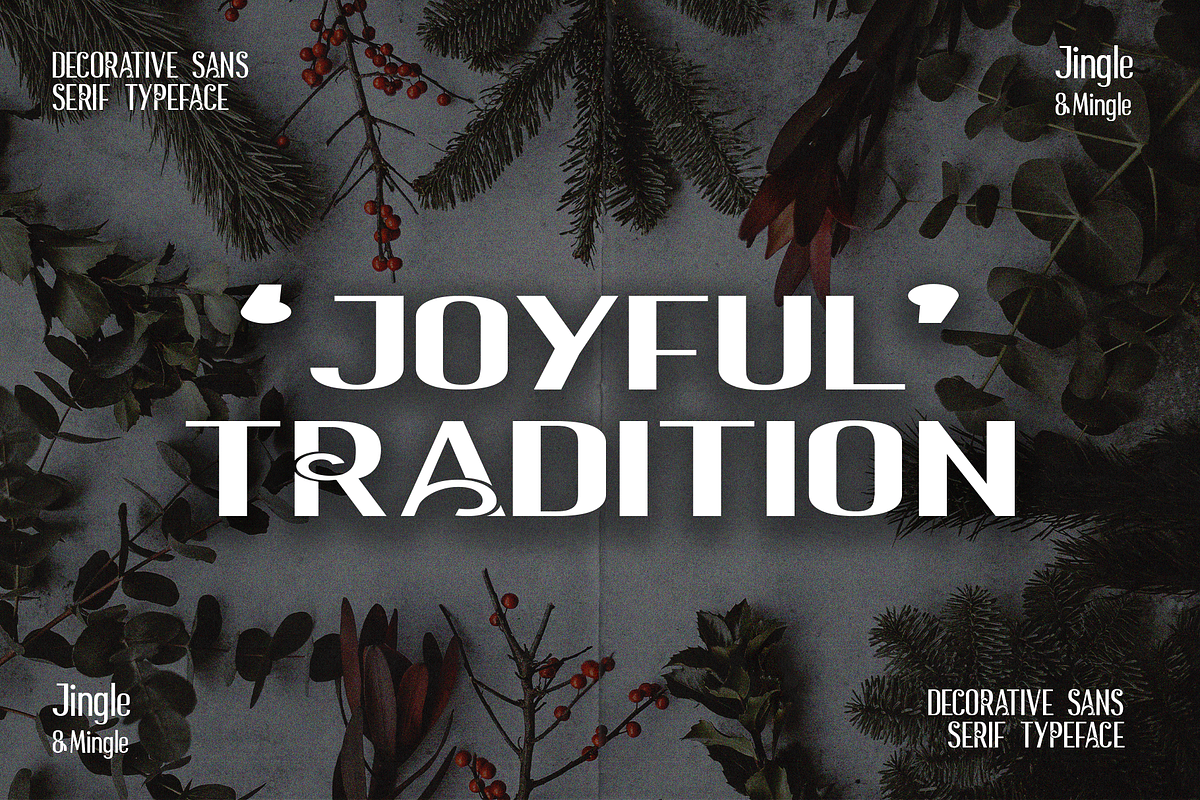 CF Jingle & Mingle - Decorative Sans, a Sans Serif Font by Indotype Foundry (Photo 10 of 10)
