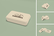 Lunch Box Mockup, a Packaging Mockup by xavier_studio (Thumbnail 1 of 5)