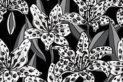 Leopard lily seamless patterns, a Pattern Graphic by Uminoki (Thumbnail 4 of 5)