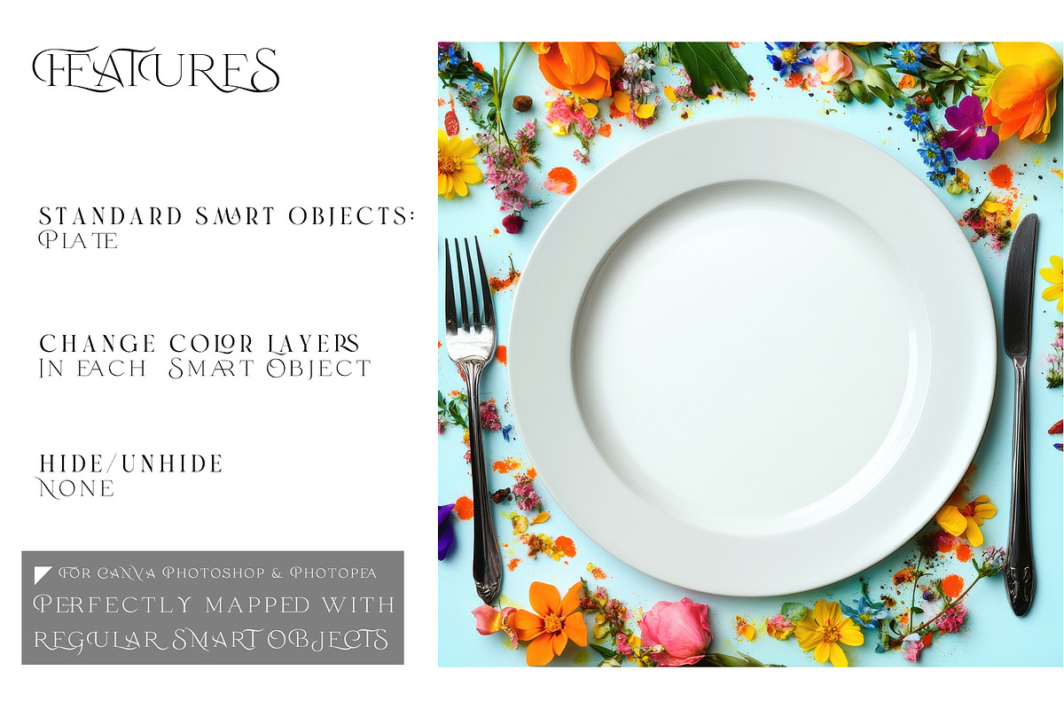 Plate Mockups PNG & PSD, a Mockup by mock-ups (Photo 3 of 12)